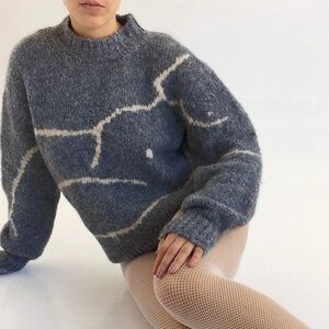 Paloma Wool Palmira Knit - dark grey melange